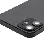 Apple iPhone 12 Mini Housing with Small Parts (No Charger Flex) - Black Pulled B