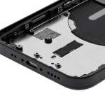 Apple iPhone 12 Mini Housing with Small Parts (No Charger Flex) - Black Pulled C