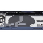 Apple iPhone 12 Mini Housing with Small Parts (No Charger Flex) - Blue Pulled B