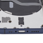 Apple iPhone 12 Mini Housing with Small Parts (No Charger Flex) - Blue Pulled B