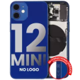 Apple iPhone 12 Mini Housing with Small Parts (No Charger Flex) - Blue Pulled C