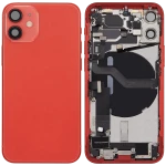 Apple iPhone 12 Mini Housing with Small Parts - Red Pulled A