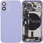 Apple iPhone 12 Mini Housing with Small Parts - Purple Pulled B