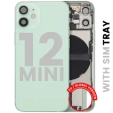 Apple iPhone 12 Mini Housing with Small Parts - Green Pulled B