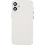 Apple iPhone 12 Mini Housing with Small Parts - White Pulled A