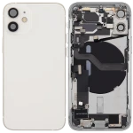 Apple iPhone 12 Mini Housing with Small Parts - White Pulled A