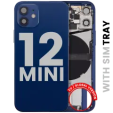 Apple iPhone 12 Mini Housing with Small Parts - Blue Pulled B