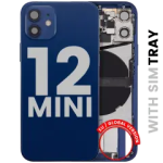 Apple iPhone 12 Mini Housing with Small Parts - Blue Pulled B