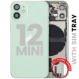 Apple iPhone 12 Mini Housing with Small Parts - Green Pulled A