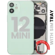 Apple iPhone 12 Mini Housing with Small Parts - Green Pulled B