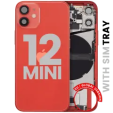 Apple iPhone 12 Mini Housing with Small Parts - Red Pulled C