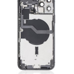 Apple iPhone 12 Pro Max Housing with Small Parts (No Charger Flex) - Graphite Pulled B