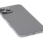 Apple iPhone 12 Pro Max Housing with Small Parts (No Charger Flex) - Graphite Pulled B