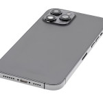 Apple iPhone 12 Pro Max Housing with Small Parts (No Charger Flex) - Graphite Pulled B