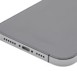 Apple iPhone 12 Pro Max Housing with Small Parts (No Charger Flex) - Graphite Pulled B