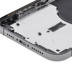 Apple iPhone 12 Pro Max Housing with Small Parts (No Charger Flex) - Graphite Pulled B