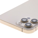 Apple iPhone 12 Pro Max Housing with Small Parts (No Charger Flex) - Gold Pulled B