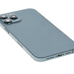 Apple iPhone 12 Pro Max Housing with Small Parts (No Charger Flex) - Pacific Blue Pulled C