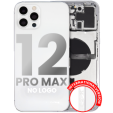 Apple iPhone 12 Pro Max Housing with Small Parts - Silver Pulled