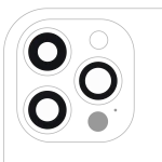 Apple iPhone 12 Pro Max Back Camera Lens 3 Piece Set OEM-Equivalent