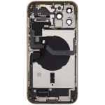 Apple iPhone 12 Pro Max Housing with Small Parts - Gold Pulled A