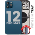 Apple iPhone 12 Pro Max Housing with Small Parts - Pacific Blue Pulled A