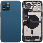 Apple iPhone 12 Pro Max Housing with Small Parts - Pacific Blue Pulled A