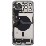 Apple iPhone 12 Pro Max Housing with Small Parts - Silver Pulled B