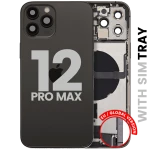 Apple iPhone 12 Pro Max Housing with Small Parts - Graphite Pulled B
