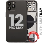 Apple iPhone 12 Pro Max Housing with Small Parts - Graphite Pulled C