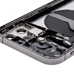 Apple iPhone 12 Pro Housing with Small Parts (No Charger Flex) - Graphite Pulled C