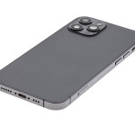 Apple iPhone 12 Pro Housing with Small Parts (No Charger Flex) - Graphite Pulled C
