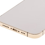 Apple iPhone 12 Pro Housing with Small Parts (No Charger Flex) - Gold Pulled B