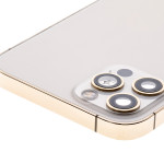 Apple iPhone 12 Pro Housing with Small Parts (No Charger Flex) - Gold Pulled B