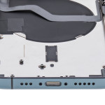 Apple iPhone 12 Pro Housing with Small Parts (No Charger Flex) - Pacific Blue Pulled C