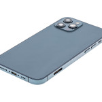 Apple iPhone 12 Pro Housing with Small Parts (No Charger Flex) - Pacific Blue Pulled C