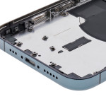 Apple iPhone 12 Pro Housing with Small Parts (No Charger Flex) - Pacific Blue Pulled C
