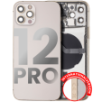 Apple iPhone 12 Pro Housing with Small Parts (No Charger Flex) - Gold Pulled B