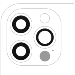 Apple iPhone 12 Pro Back Camera Lens 3 Piece Set (10 Pack) OEM-Equivalent