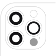 Apple iPhone 12 Pro Back Camera Lens 3 Piece Set OEM-Equivalent
