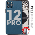 Apple iPhone 12 Pro Housing with Small Parts - Pacific Blue Pulled C
