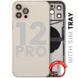 Apple iPhone 12 Pro Housing with Small Parts - Gold Pulled A