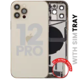 Apple iPhone 12 Pro Housing with Small Parts - Gold Pulled A