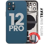 Apple iPhone 12 Pro Housing with Small Parts - Pacific Blue Pulled A