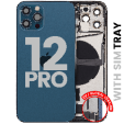 Apple iPhone 12 Pro Housing with Small Parts - Pacific Blue Pulled A
