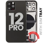 Apple iPhone 12 Pro Housing with Small Parts - Graphite Pulled B