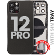 Apple iPhone 12 Pro Housing with Small Parts - Graphite Pulled B