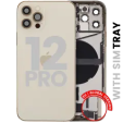 Apple iPhone 12 Pro Housing with Small Parts - Gold Pulled C