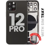 Apple iPhone 12 Pro Housing with Small Parts - Graphite Pulled C