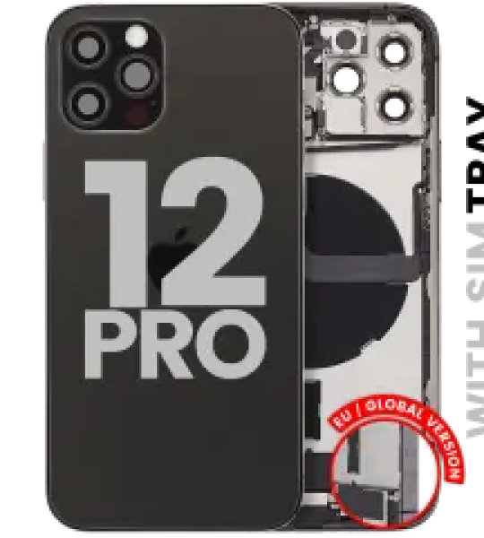 Apple iPhone 12 Pro Housing with Small Parts - Graphite Pulled C